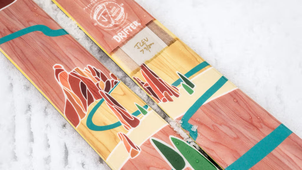 The Fastforward "DRIFTER" Bryn Merrell x J Collab Limited Edition Ski