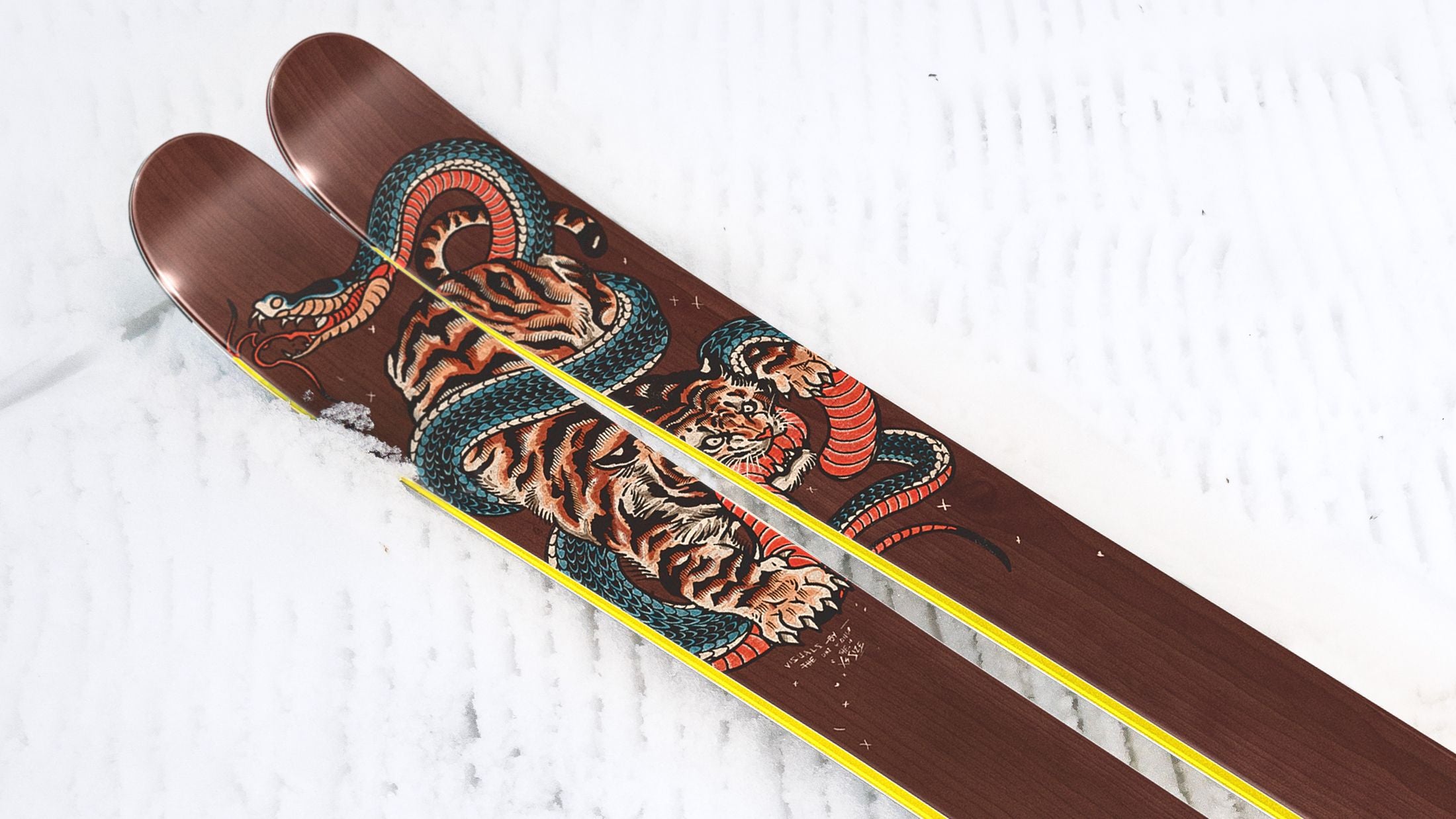 The Escalator "CONFLICT" The XS Size x J Collab Limited Edition Ski