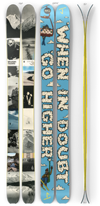 The Escalator "GO HIGHER" Mountain Gazette x J Collab Limited Edition Ski