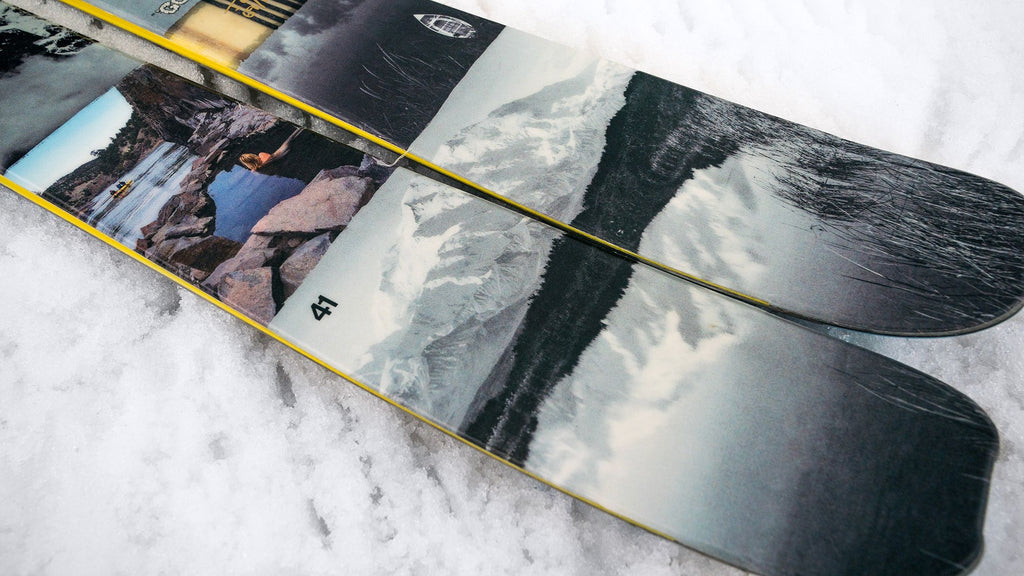 The Escalator "GO HIGHER" Mountain Gazette x J Collab Limited Edition Ski