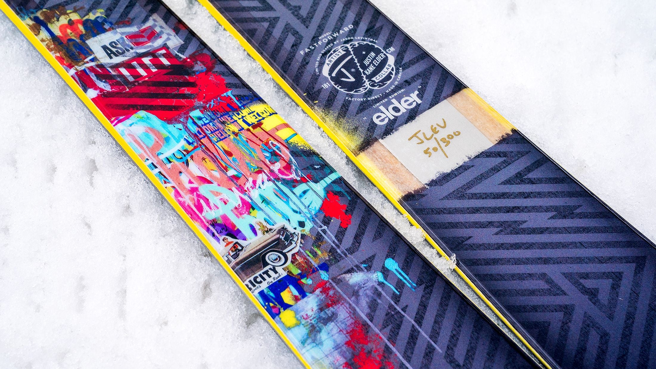 The Fastforward "ELDER" Justin Kane Elder x J Collab Limited Edition Ski
