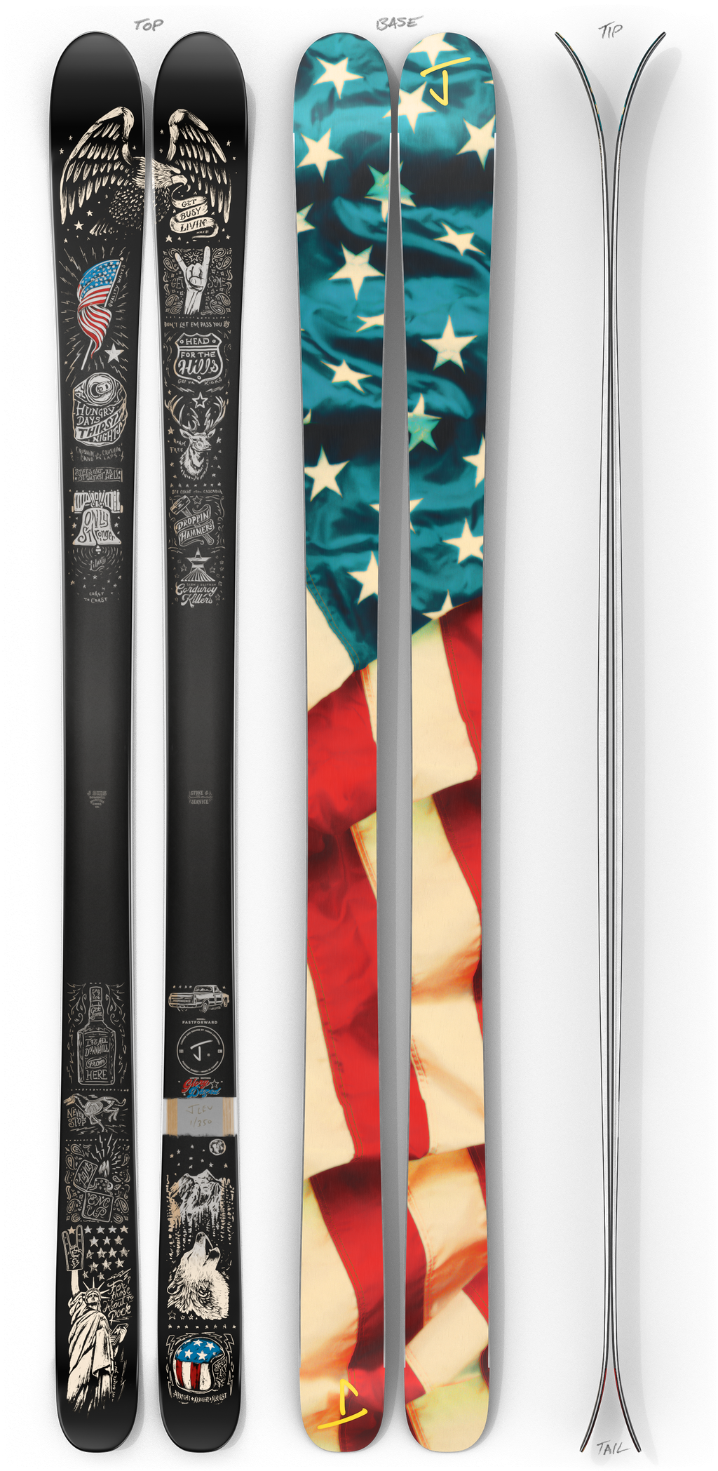 The Fastforward "GLORY DAZED" Limited Edition Ski