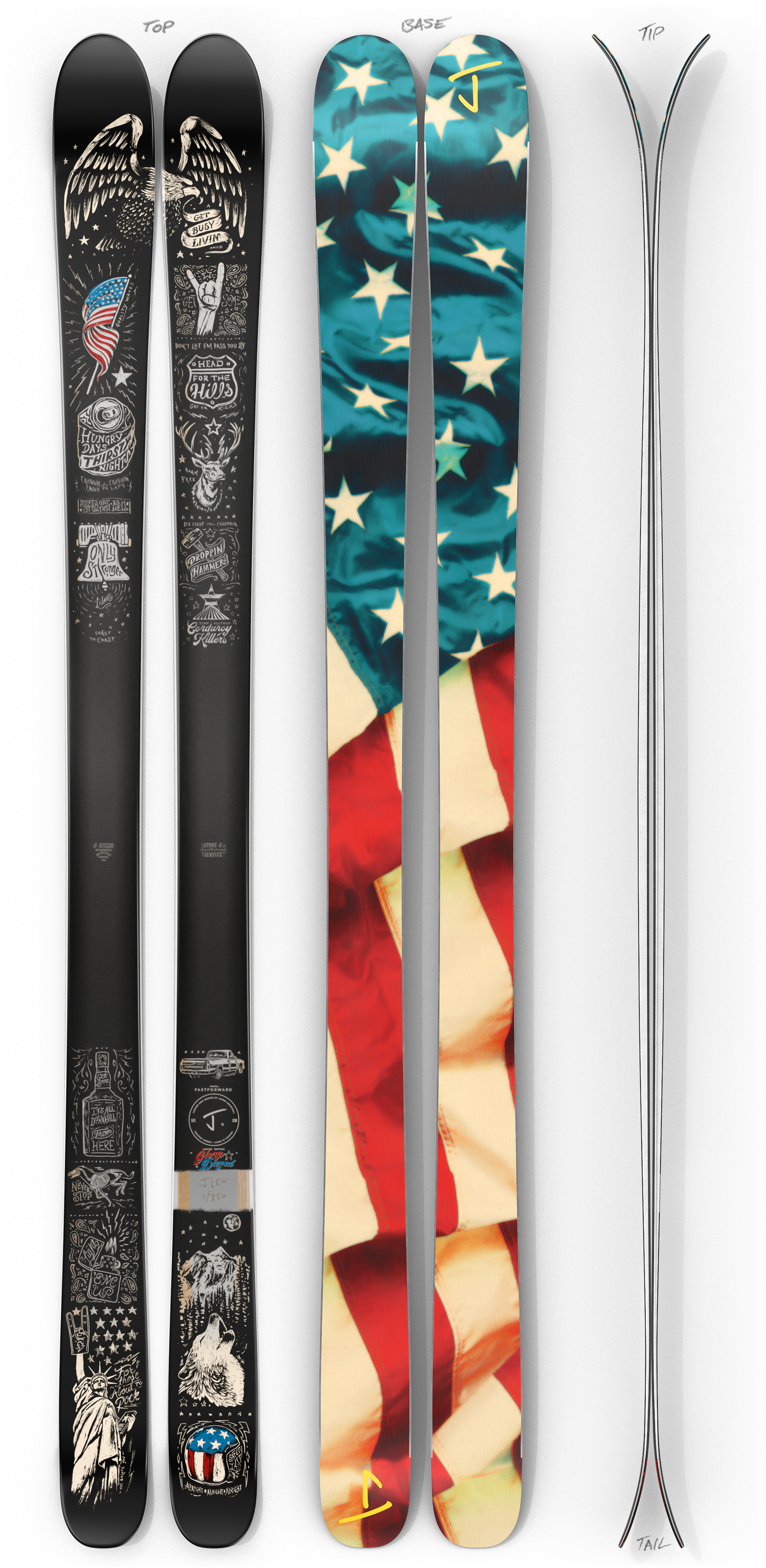 The Fastforward "GLORY DAZED" Limited Edition Ski