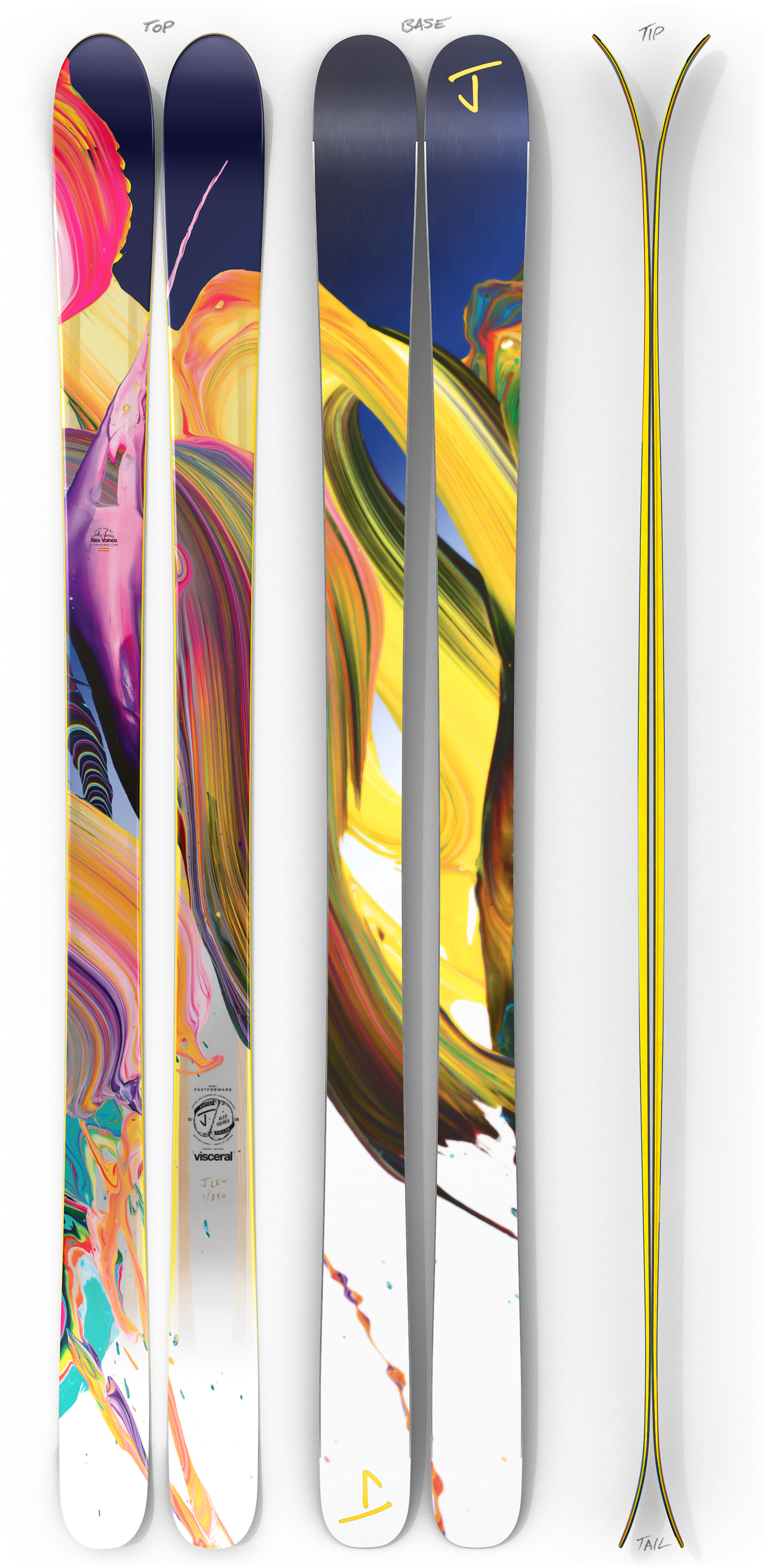 The Fastforward "VISCERAL" Alex Voinea x J Collab Limited Edition Ski