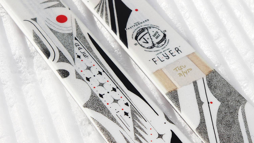 The Fastforward "FLYER" David Hale x J Collab Limited Edition Ski