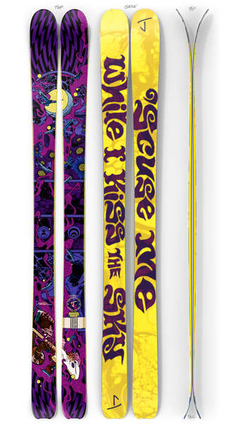 The Flight Purple Haze | J Skis 95mm Touring – J skis