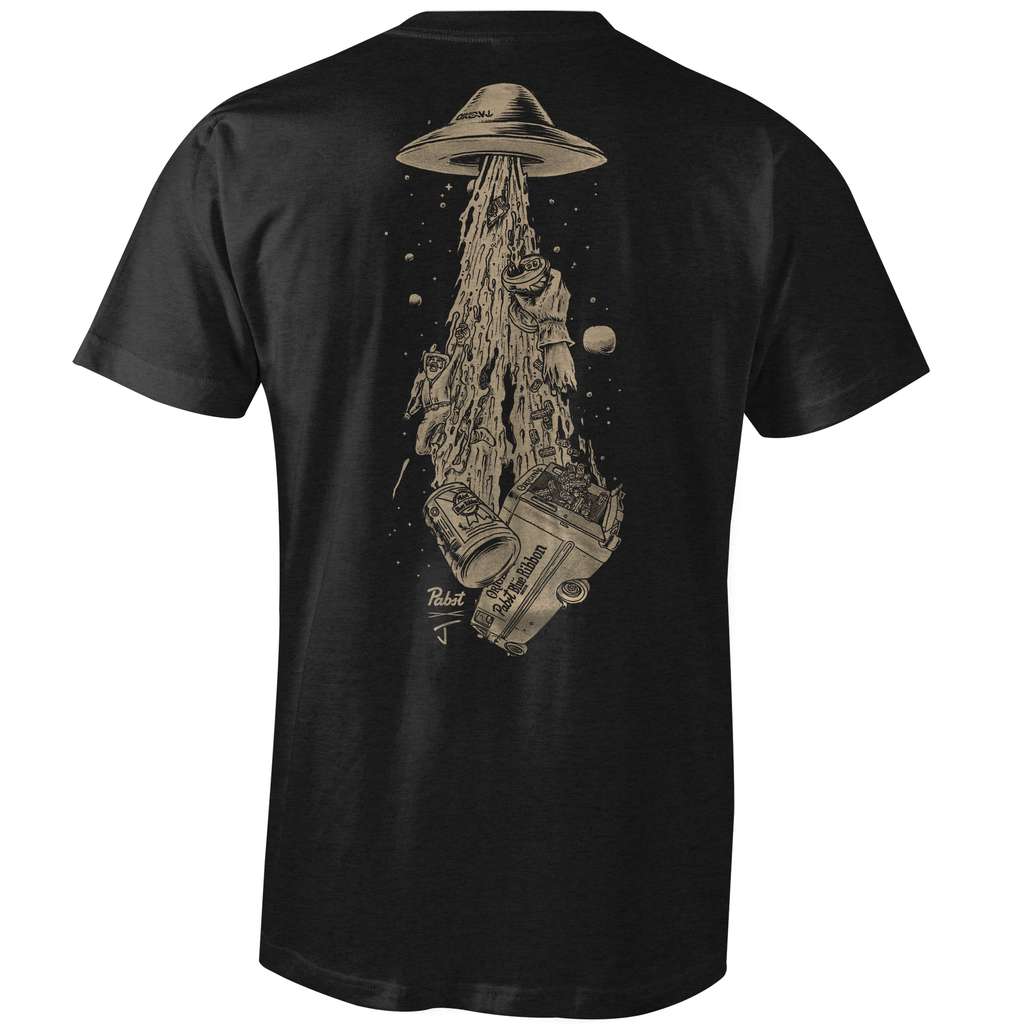 "Hold My Beer" PBR x J Collab Tee