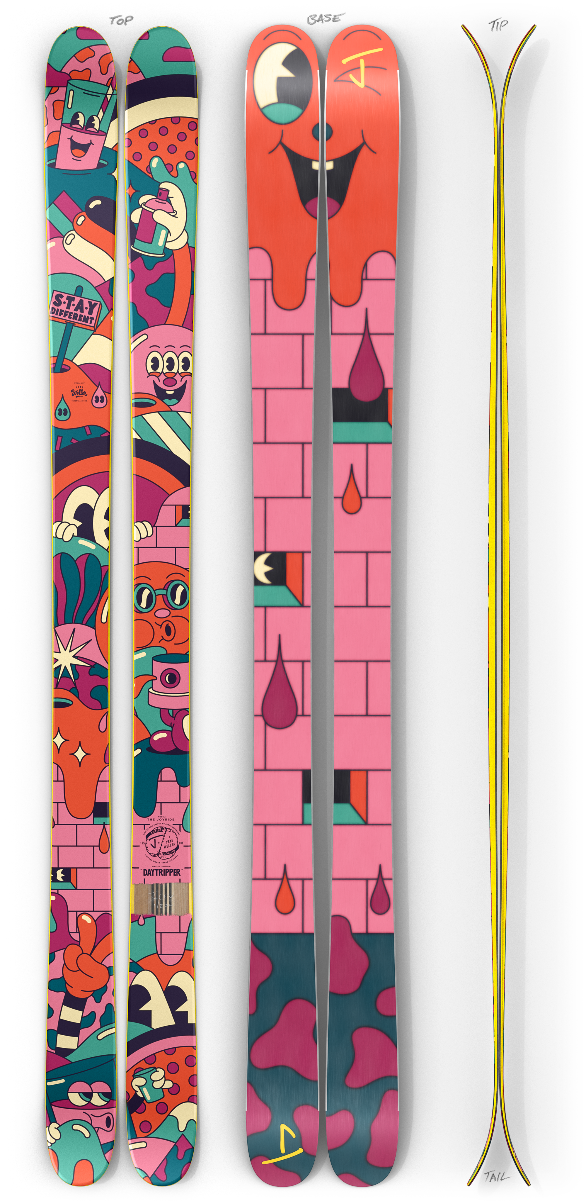 The Joyride "DAYTRIPPER" Yeye Weller x J Collab