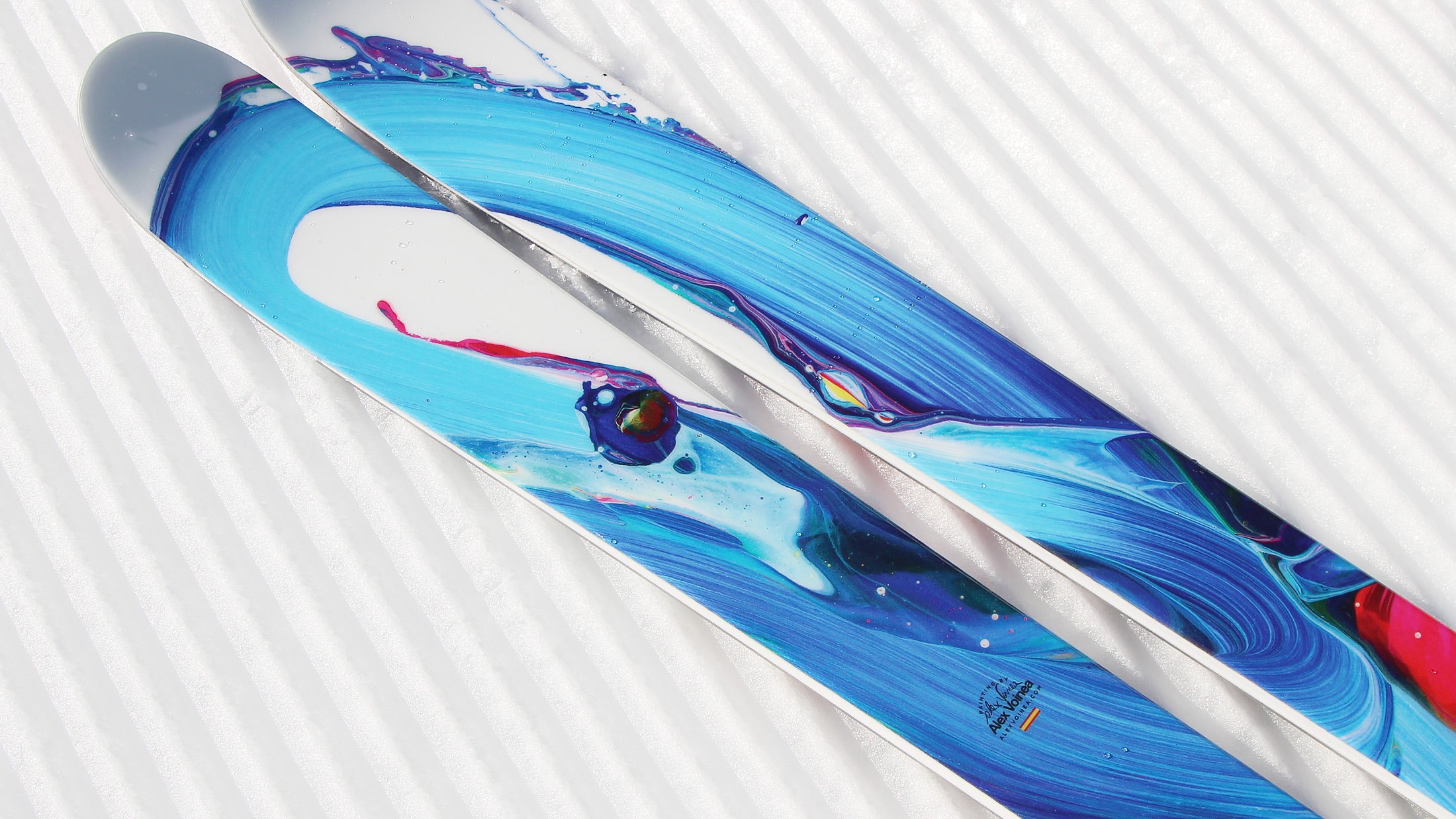 The Joyride "PRISM" Alex Voinea x J Collab Limited Edition Ski