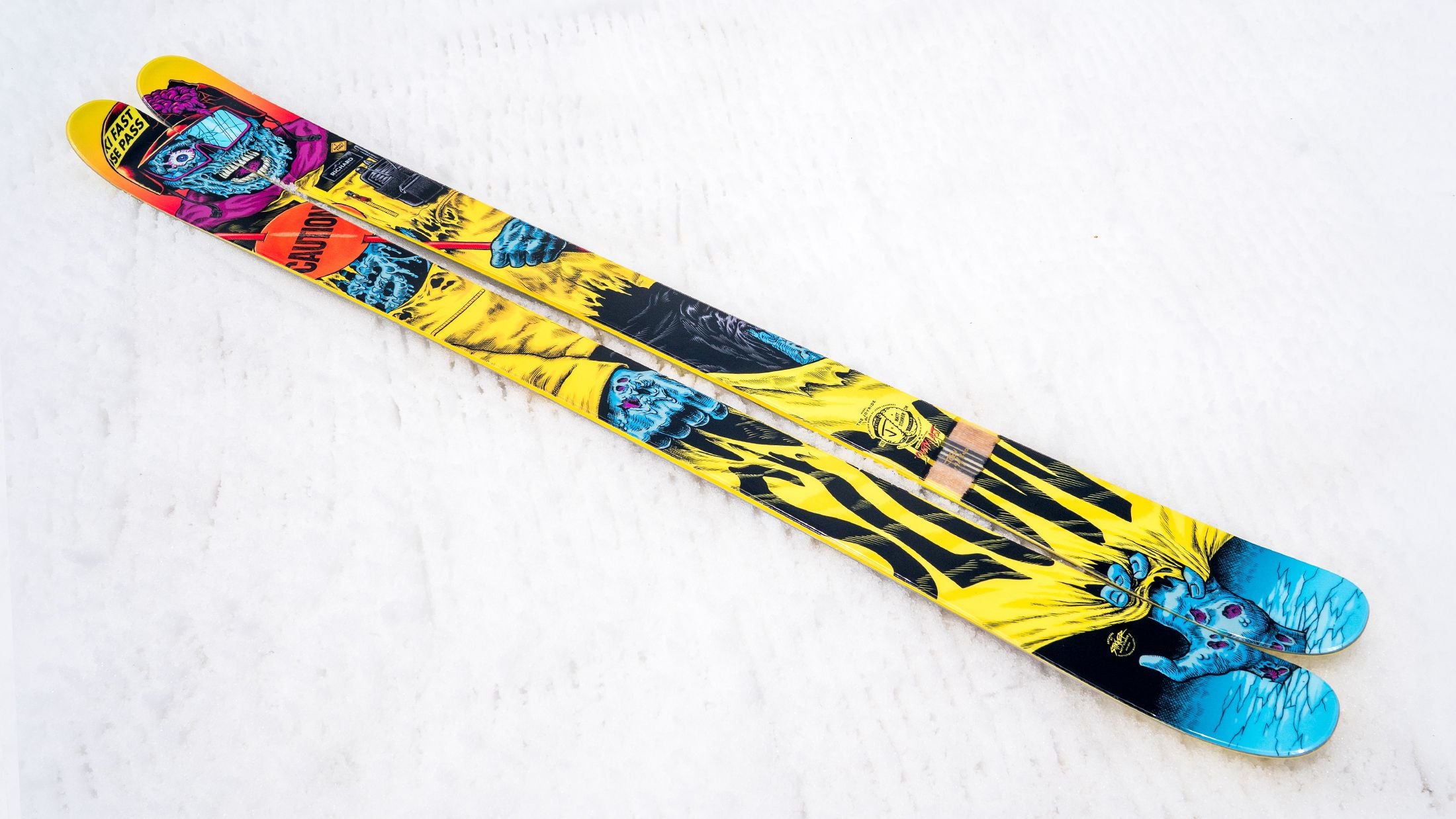 The Joyride "SAFETY LAST" Matt Stikker x J Collab Limited Edition Ski