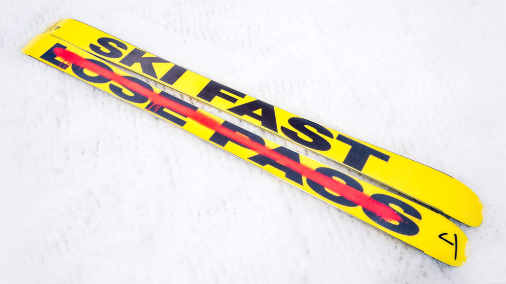 The Joyride "SAFETY LAST" Matt Stikker x J Collab Limited Edition Ski