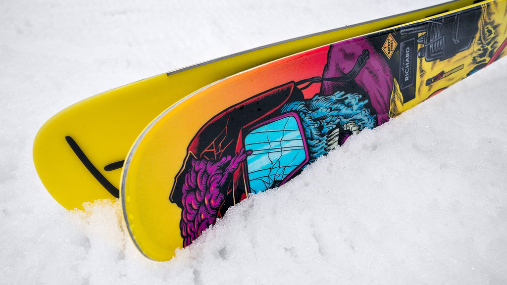 The Joyride "SAFETY LAST" Matt Stikker x J Collab Limited Edition Ski