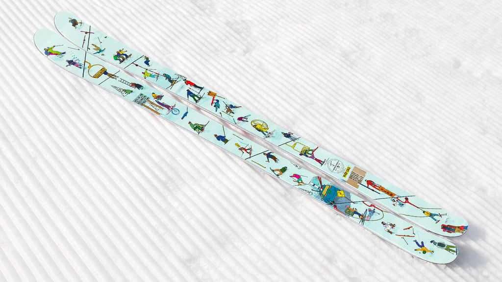 The Joyride "YARDSALE" Jerry of the Day x J Collab Limited Edition Ski