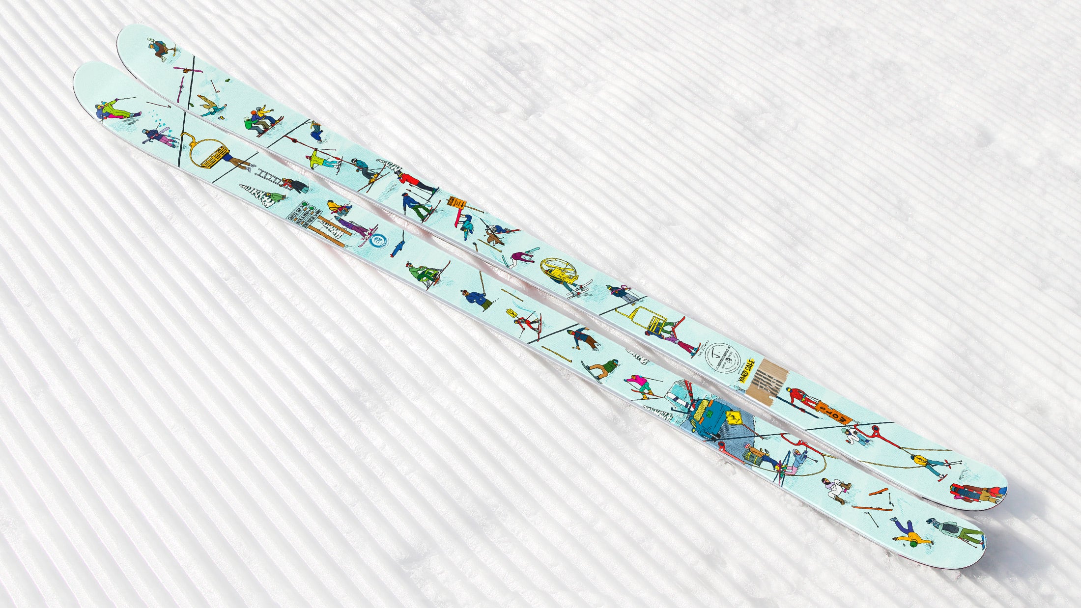 The Joyride "YARDSALE" Jerry of the Day x J Collab Limited Edition Ski