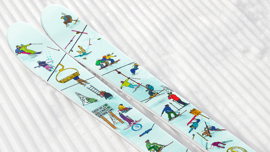 The Joyride "YARDSALE" Jerry of the Day x J Collab Limited Edition Ski