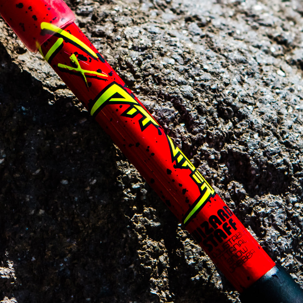 Wizard Staff Pro Adjustable Ski Poles "Pit Viper"