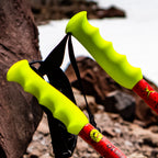 Wizard Staff Pro Adjustable Ski Poles "Pit Viper"