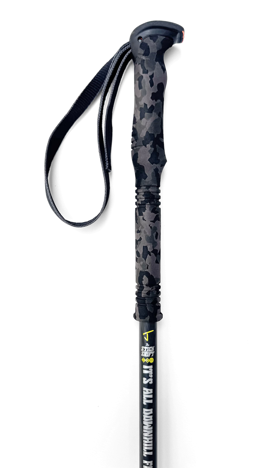 Stick Shift Adjustable Ski Poles "Downhill"