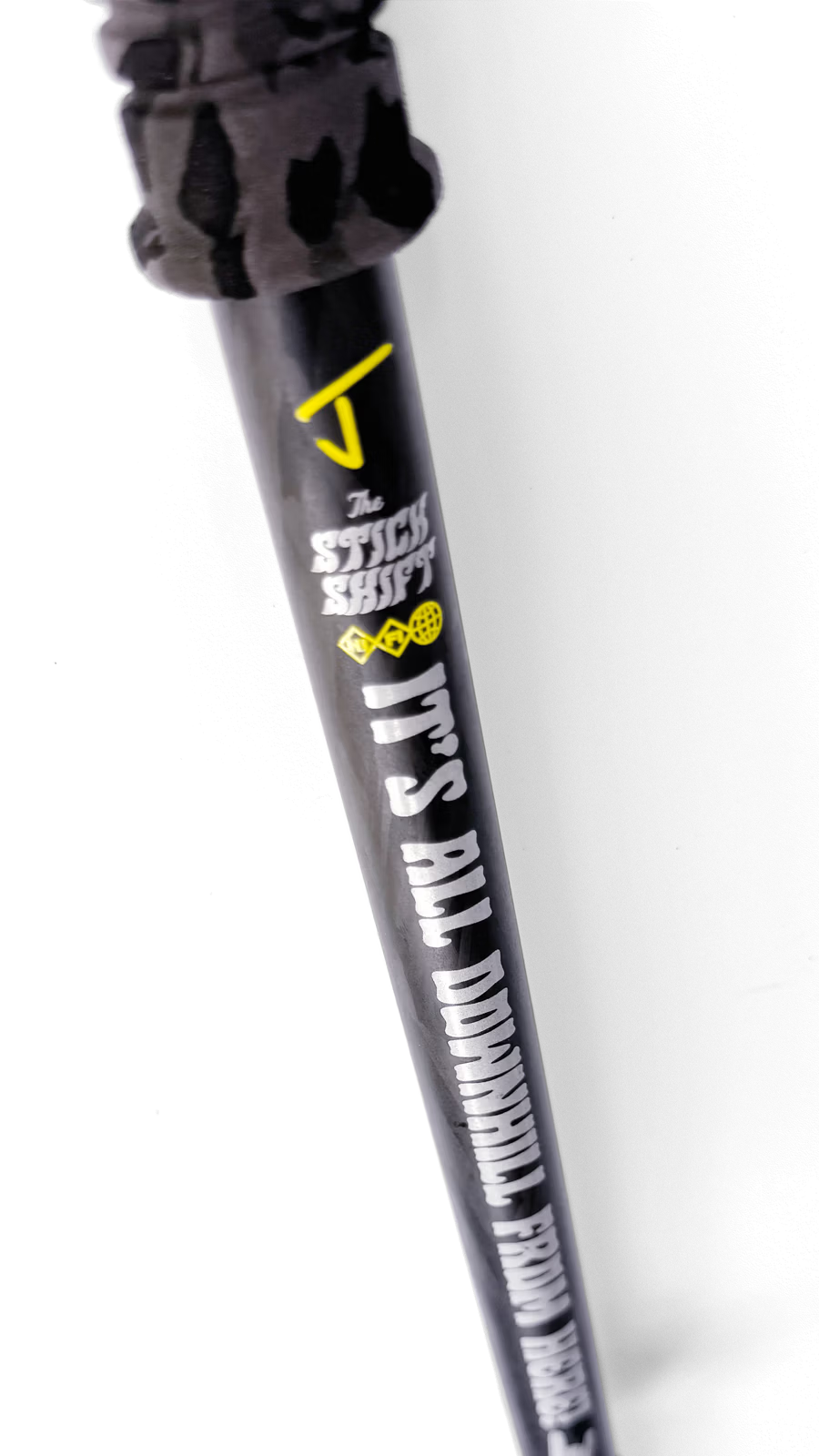 Stick Shift Adjustable Ski Poles "Downhill"