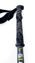 Stick Shift Adjustable Ski Poles "Downhill"