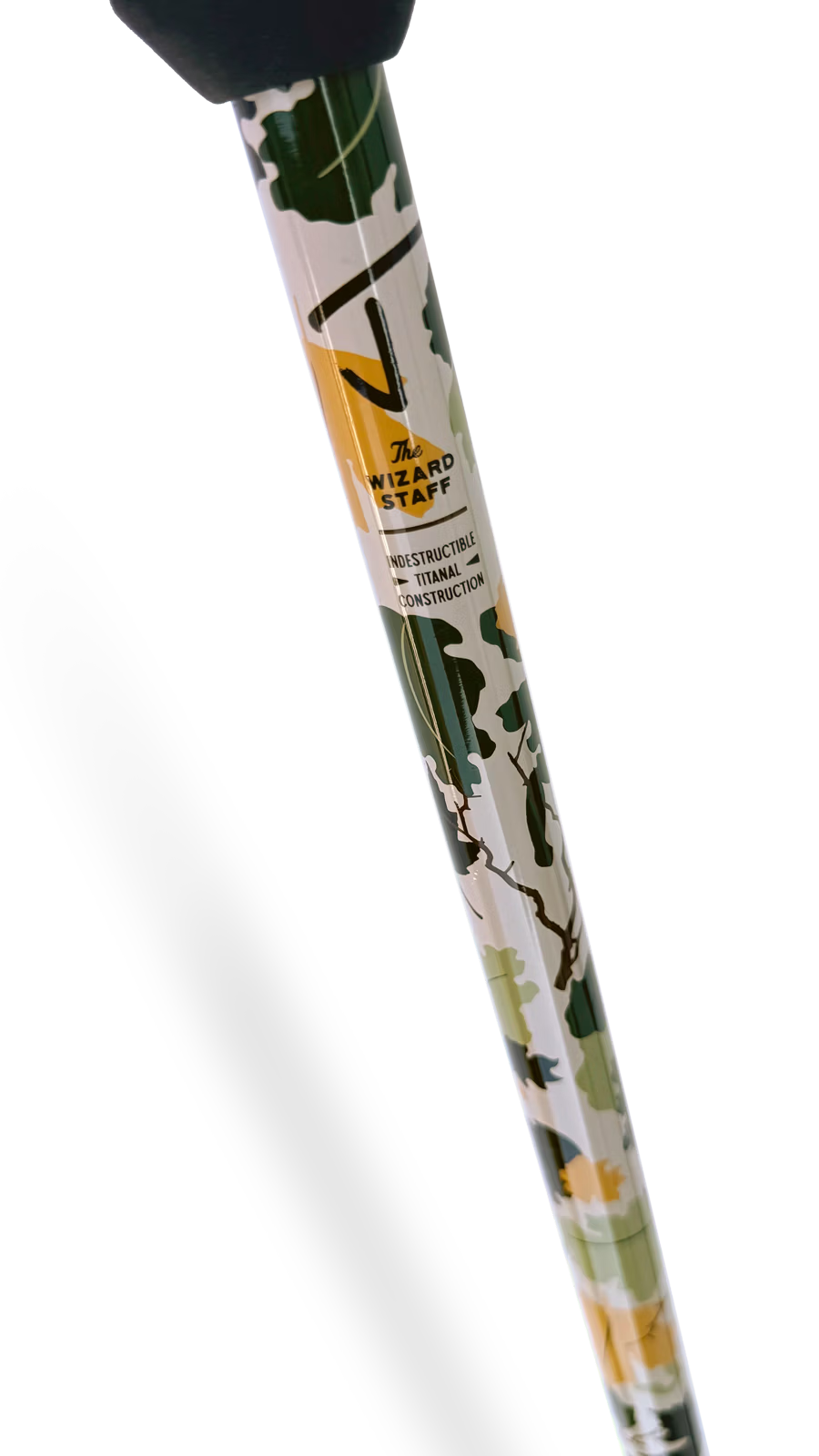 Wizard Staff Adjustable Ski Poles "Leaf Camo"