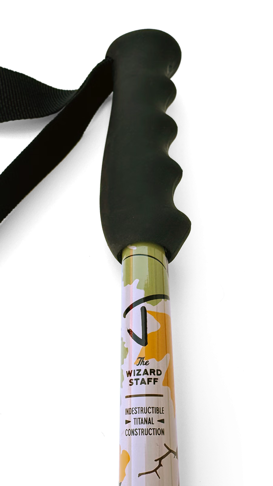 Wizard Staff Adjustable Ski Poles "Leaf Camo"