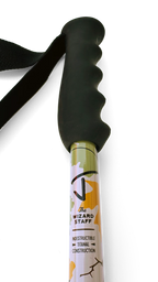 Wizard Staff Adjustable Ski Poles "Leaf Camo"