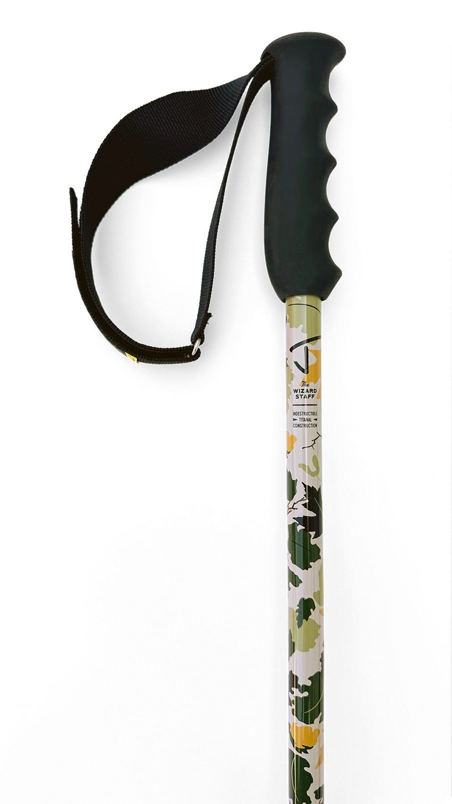 Wizard Staff Adjustable Ski Poles "Leaf Camo"