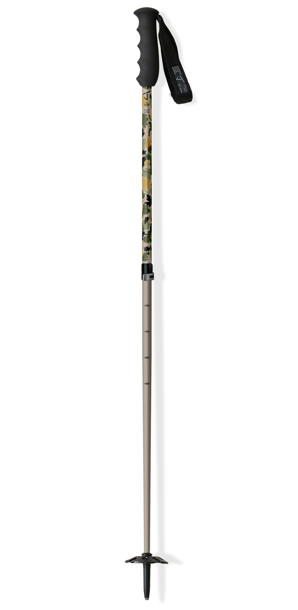 Wizard Staff Adjustable Ski Poles "Leaf Camo"