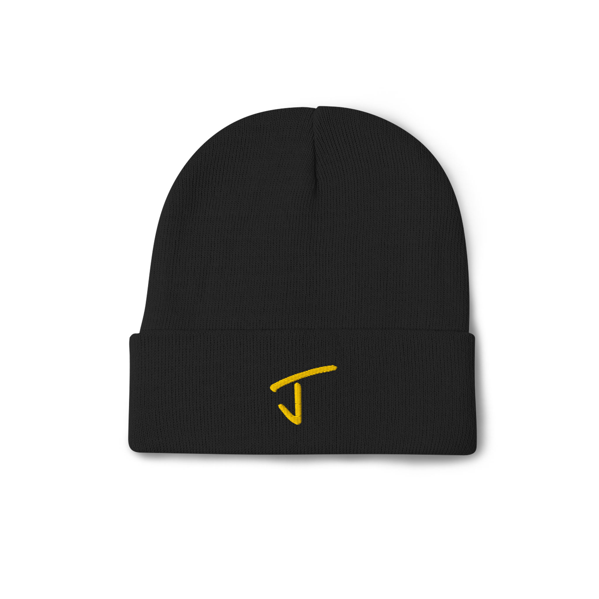 J Embroidered Beanie