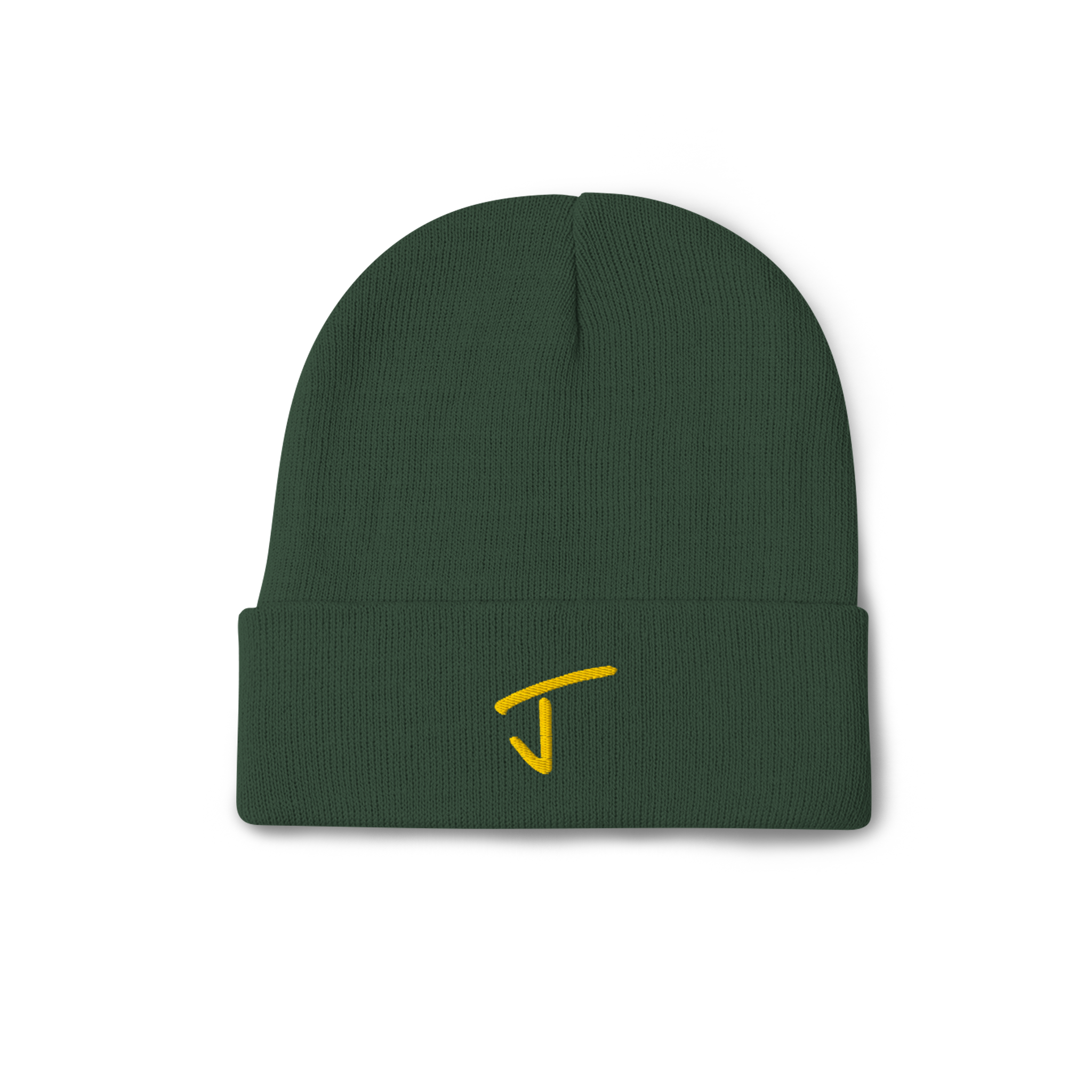J Embroidered Beanie