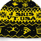 J skis Pom Beanie