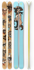 The Masterblaster "BANDIT" Sam Larson x J Collab Limited Edition Ski