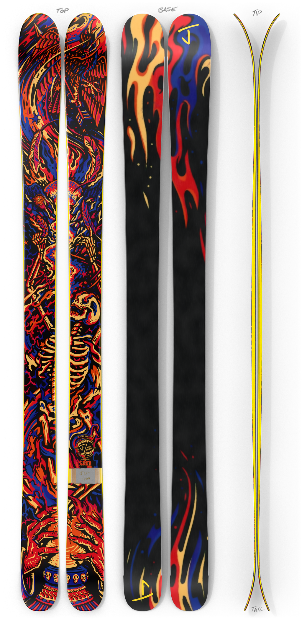 The Masterblaster "SEER" Pedro Oyarbide x J Collab Limited Edition Ski