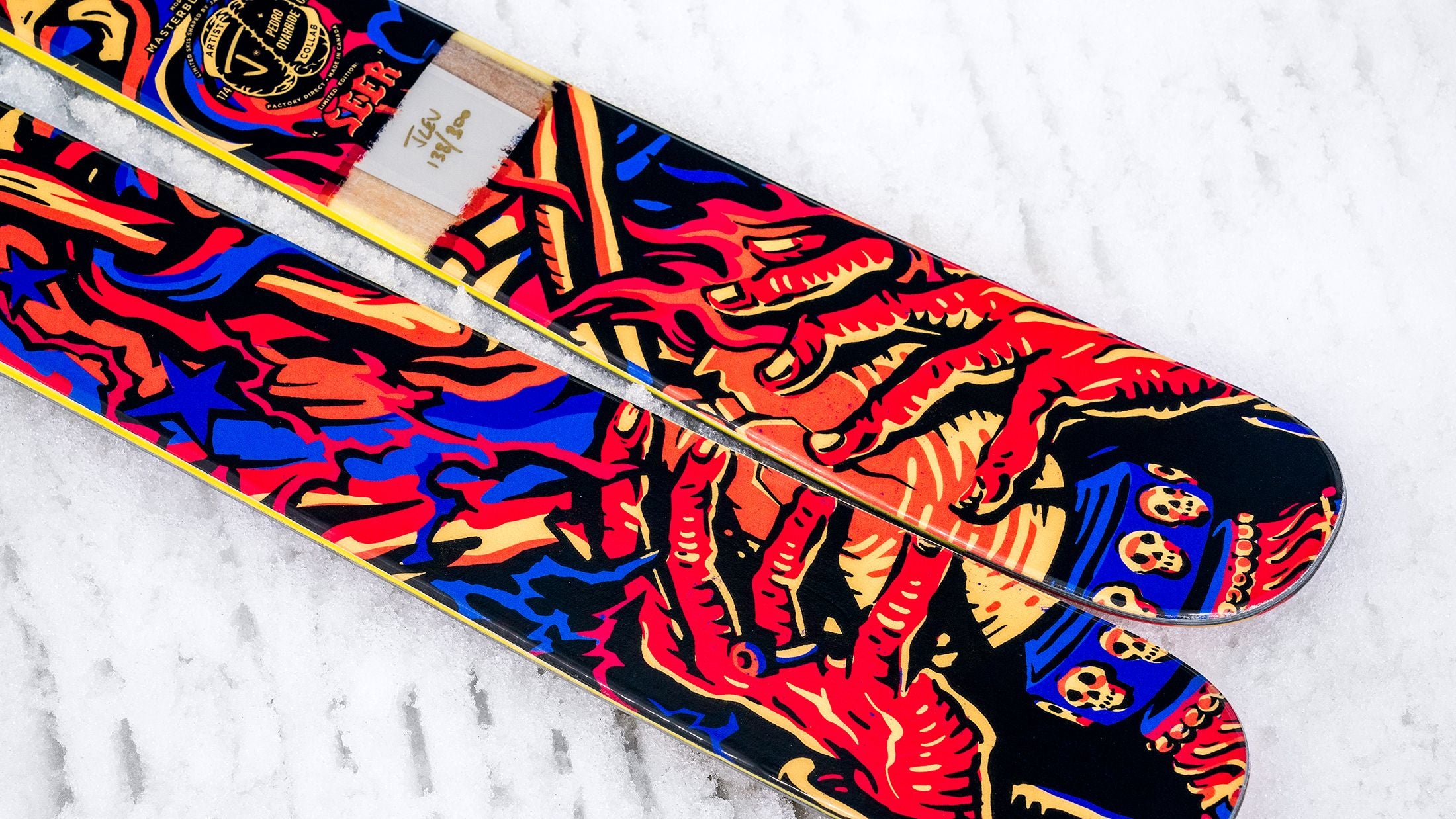 The Masterblaster "SEER" Pedro Oyarbide x J Collab Limited Edition Ski
