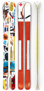 The Masterblaster "TOOLS OF THE TRADE" Mount Mansfield Ski Patrol x J Collab Limited Edition Ski