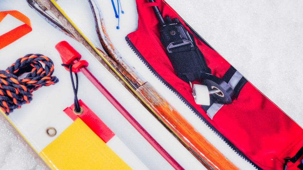 The Masterblaster "TOOLS OF THE TRADE" Mount Mansfield Ski Patrol x J Collab Limited Edition Ski