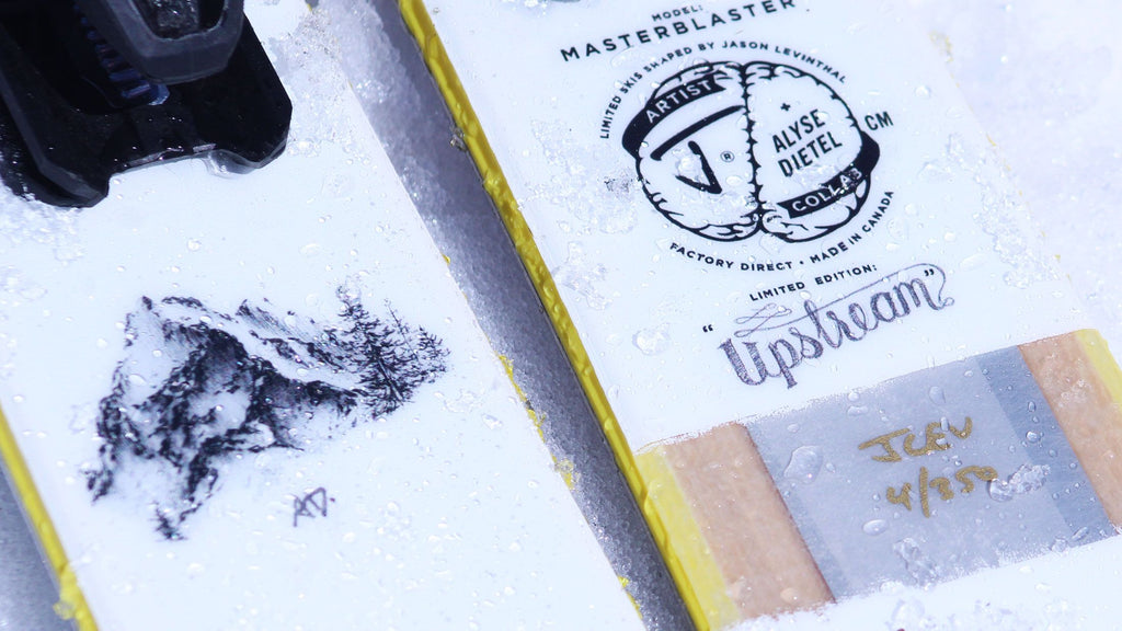 The Masterblaster "UPSTREAM" Alyse Dietel x J Collab Limited Edition Ski