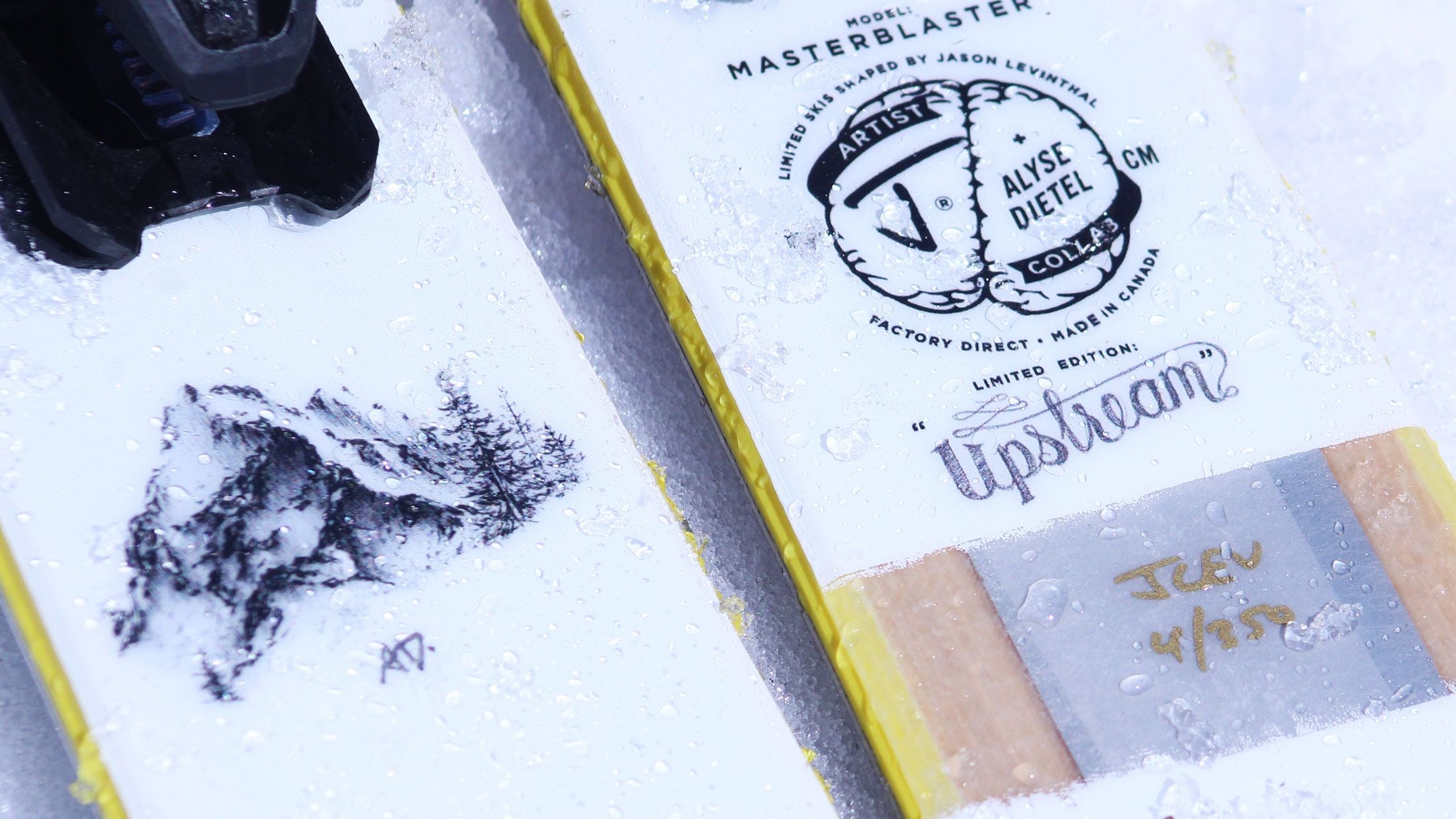 The Masterblaster "UPSTREAM" Alyse Dietel x J Collab Limited Edition Ski
