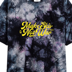 Make Skis Oversized Tie-Dye Tee