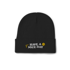 Nice Day Embroidered Beanie