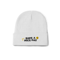 Nice Day Embroidered Beanie