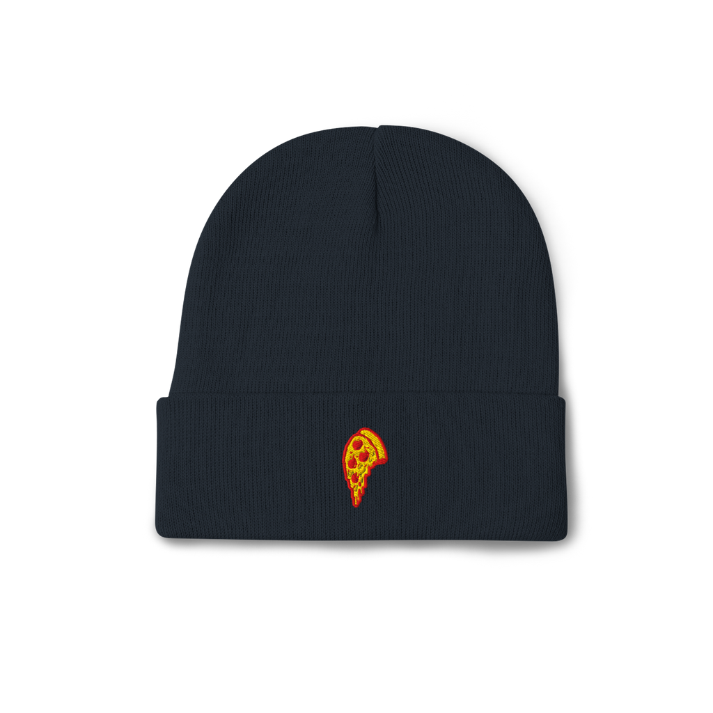 Pizza Embroidered Beanie