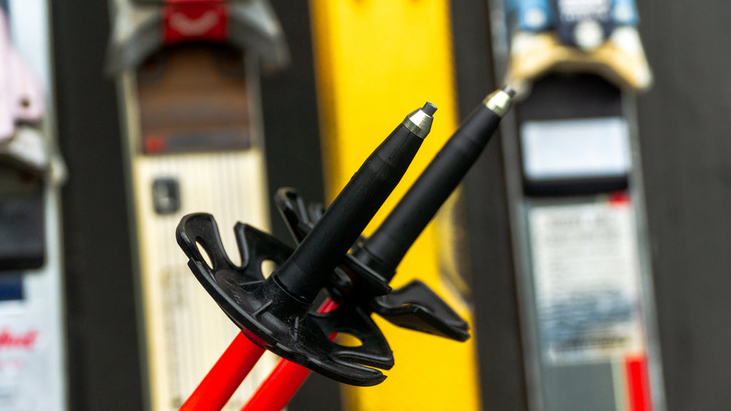 Wizard Staff Pro Adjustable Ski Poles "Retro"