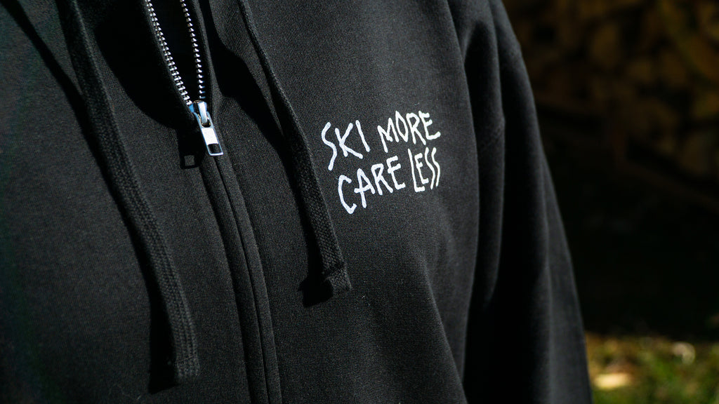 Ski More Zip Hoodie