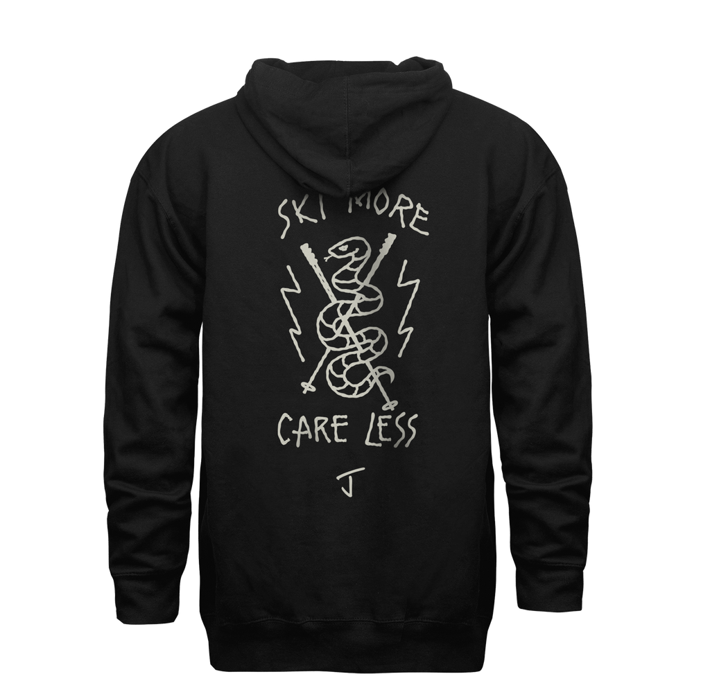 Ski More Zip Hoodie