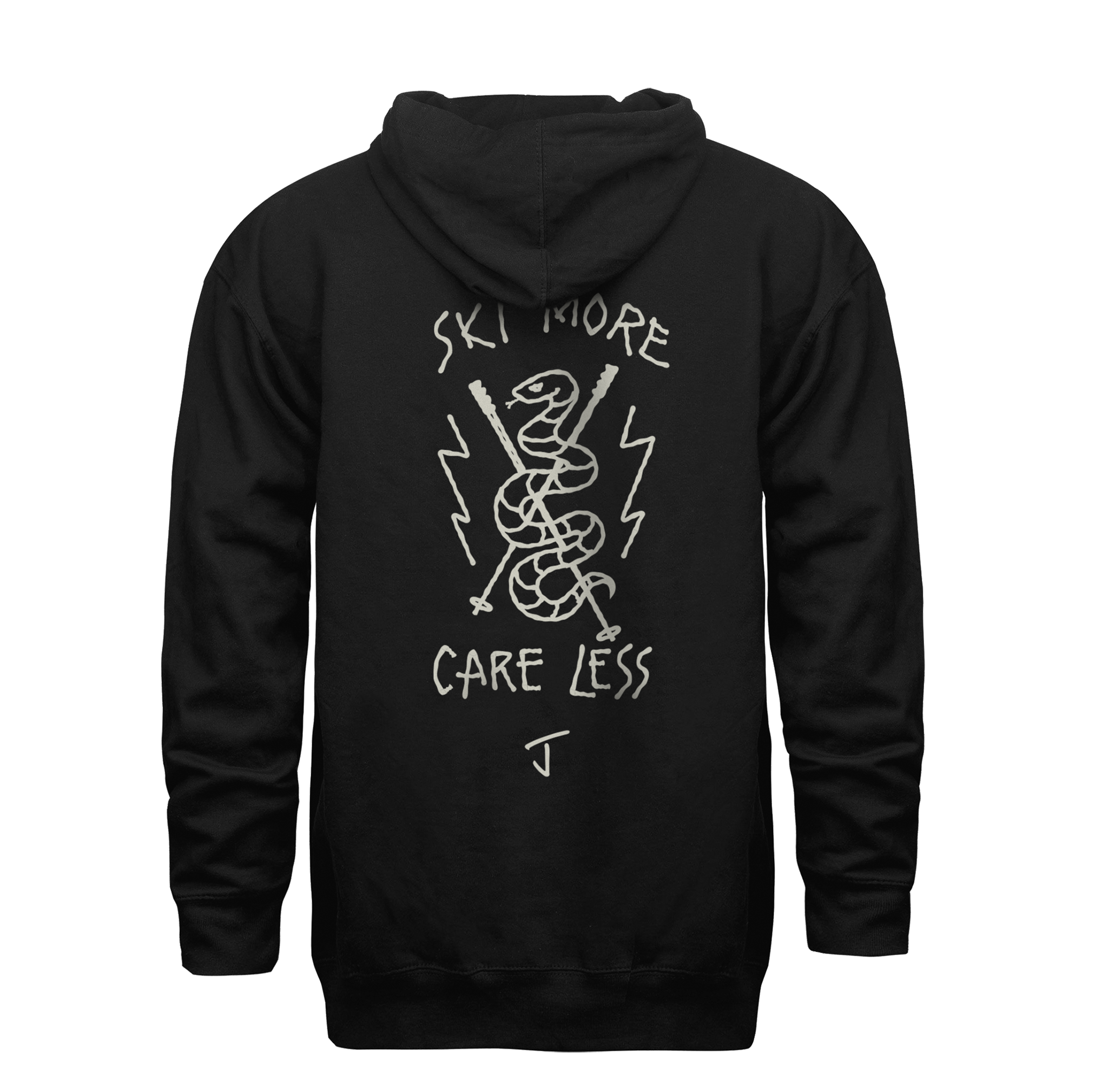 Ski More Zip Hoodie