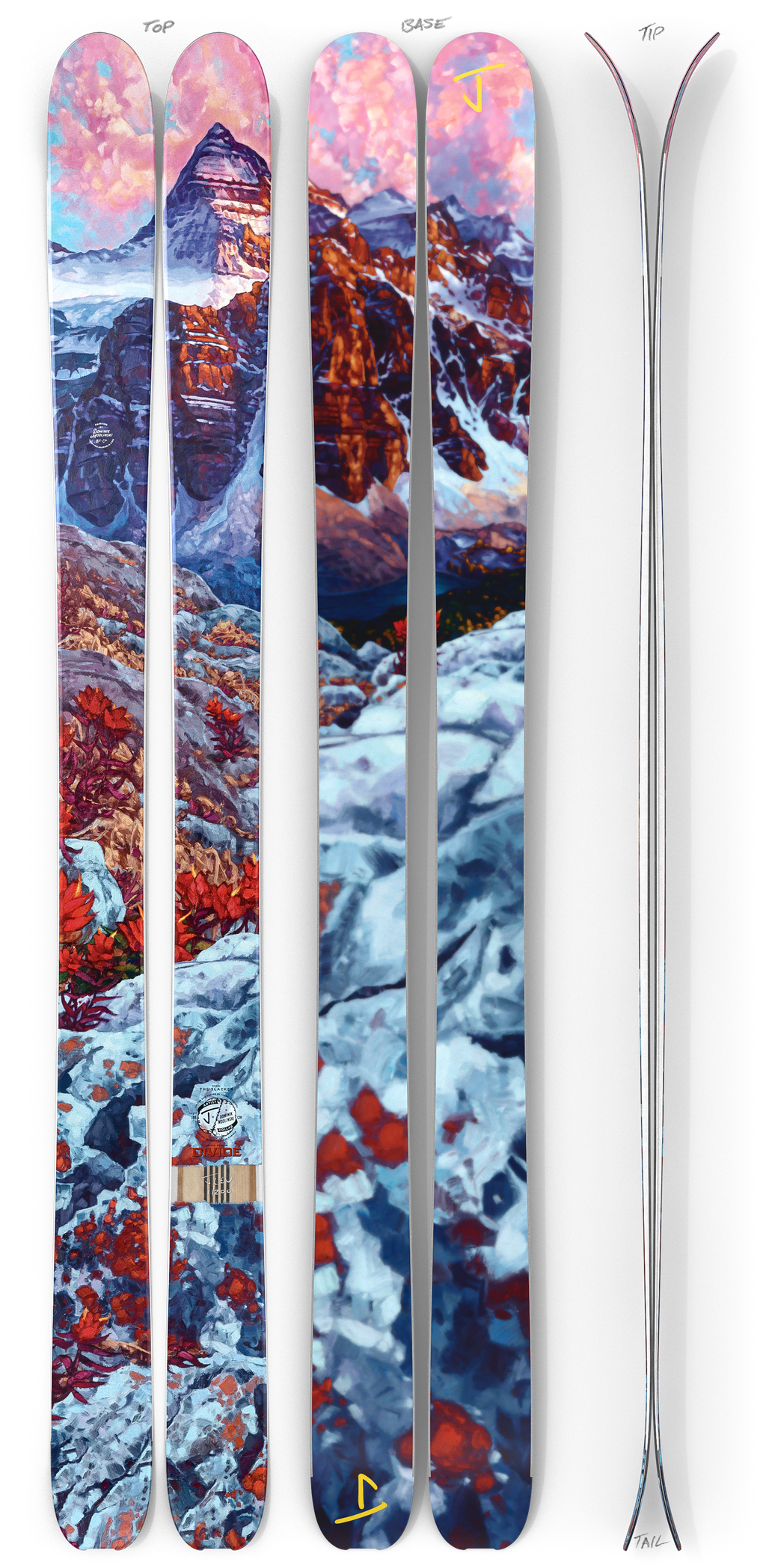 The Slacker "DIVIDE" Dominik Modlinski x J Collab Limited Edition Ski