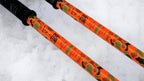 Stick Shift Adjustable Ski Poles "Duck Camo"