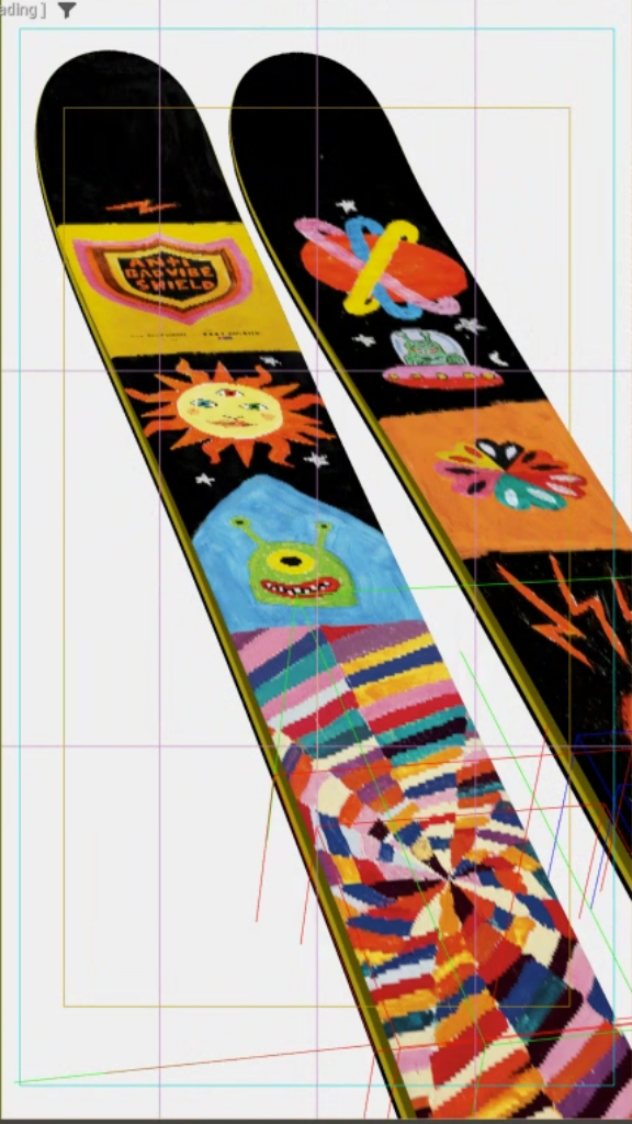 The Fastforward "GLORY DAZED" Limited Edition Ski